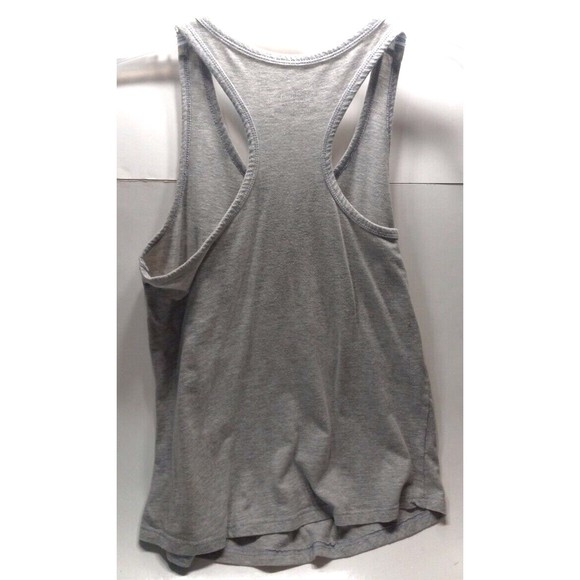 Bobbie Brooks Unicorn Rainbow Tank Small Pink Blue Racerback Sleepwear Gray - Picture 4 of 5